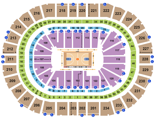 PPG Paints Arena Globetrotters Seating Chart